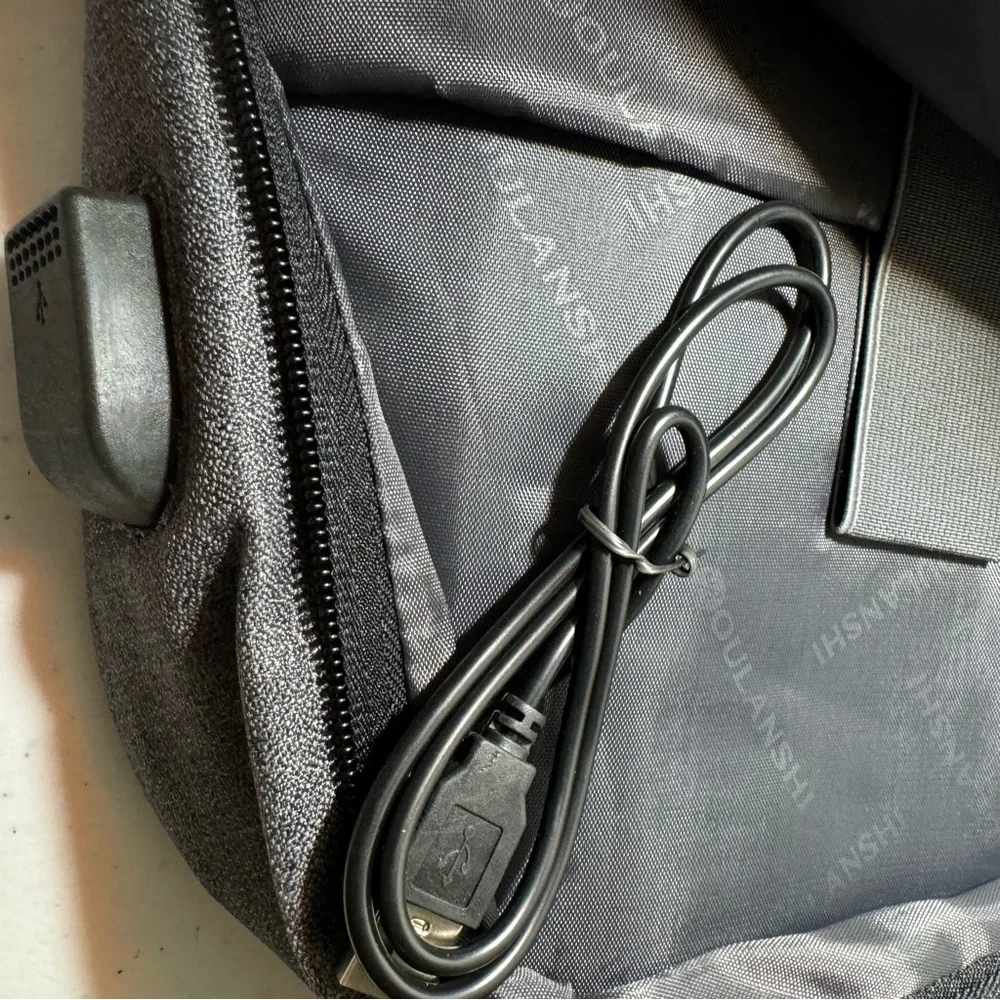 Oulanshi School Business Laptop Backpack with USB Charging Port Unisex NWT - Picture 4 of 17